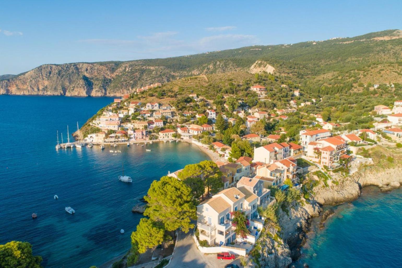 Villa Eufrosini Svoronata Bagian luar foto
